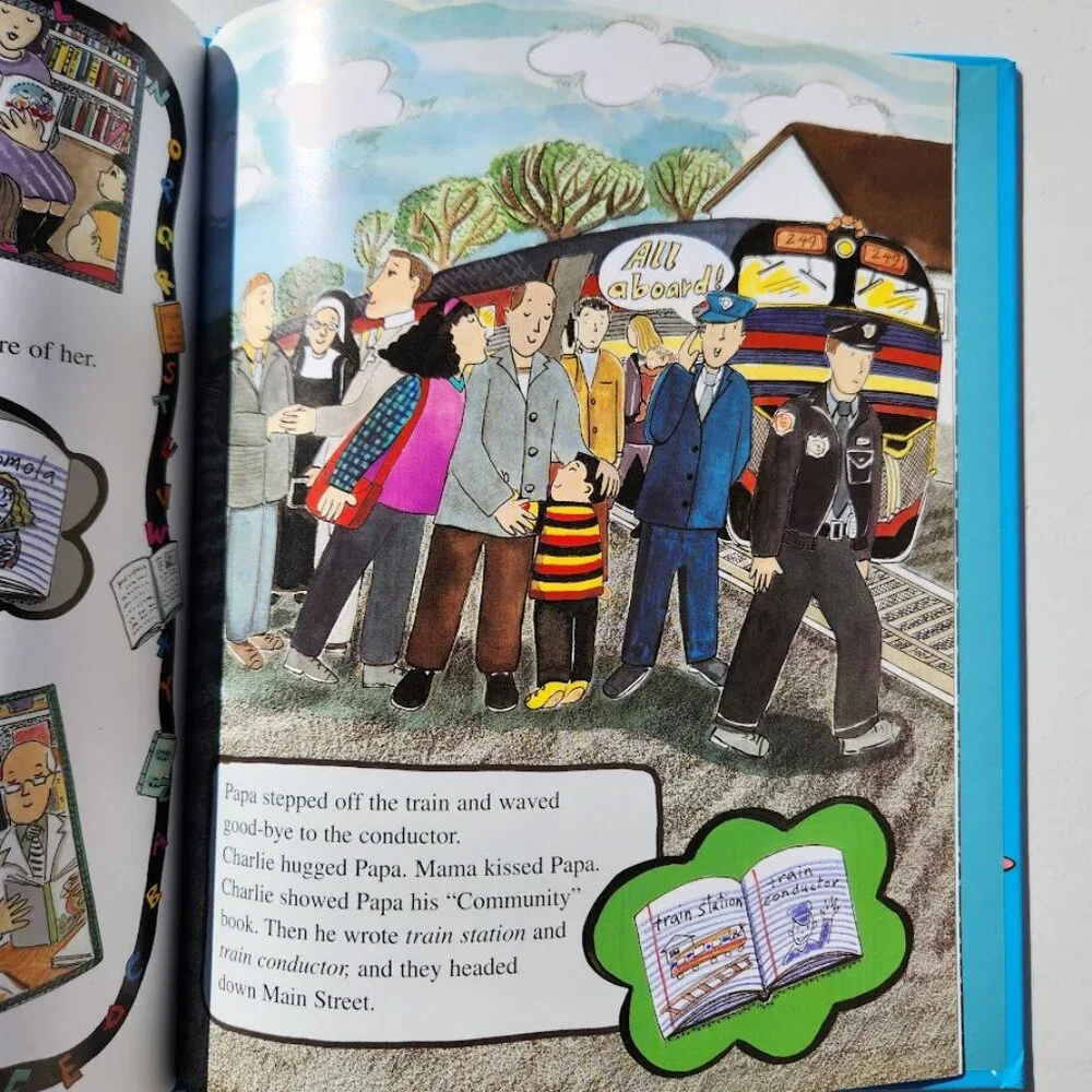 On the Town A Community Adventure Picture Book  Hardcover By Judith Caseley Comm